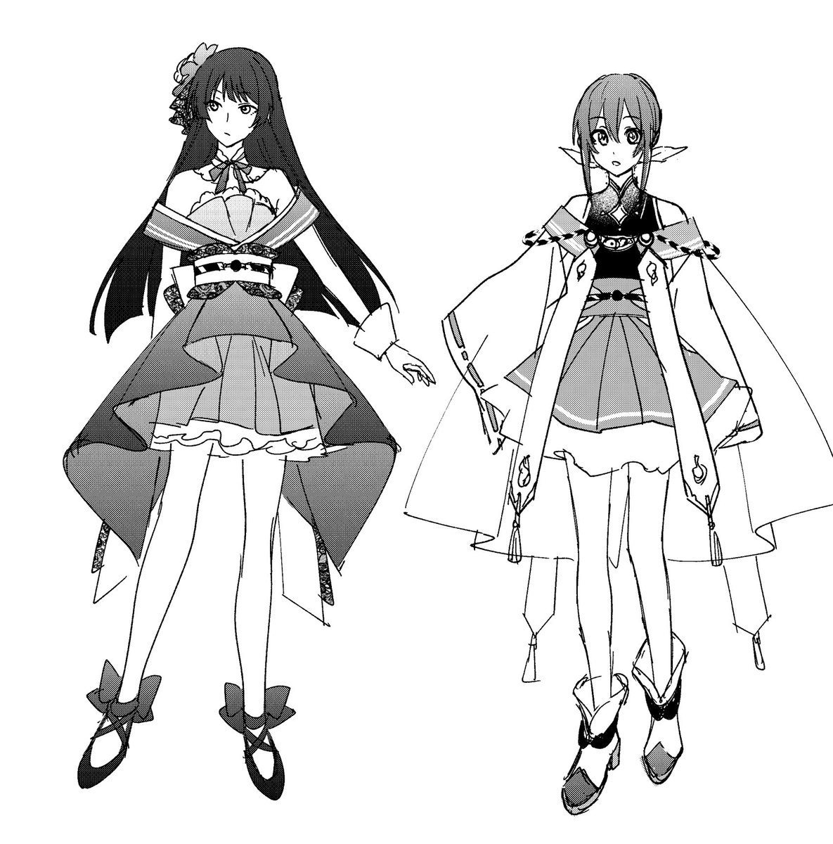 今回限りのネタですがかなり真剣に魔法少女服のデザイン考えました。
ナギちゃんのデザイン気に入っています。 