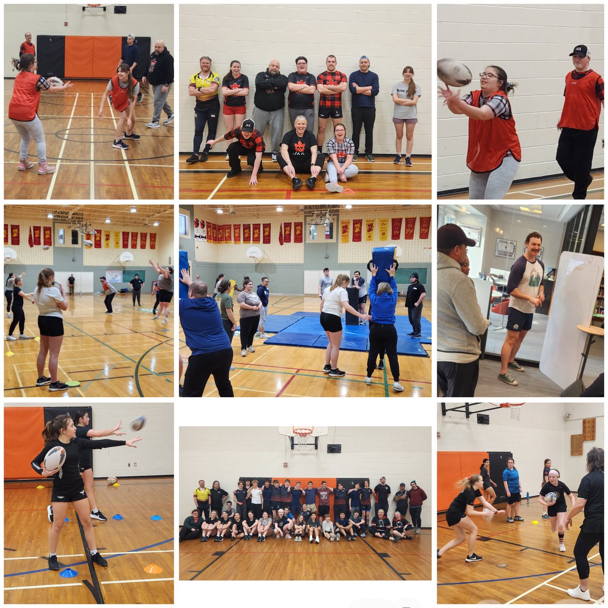 12 hours of rugby this weekend, interactions with 63 amazing humans and a whole lotta fun! When you ❤️ what you do, it isn't work!