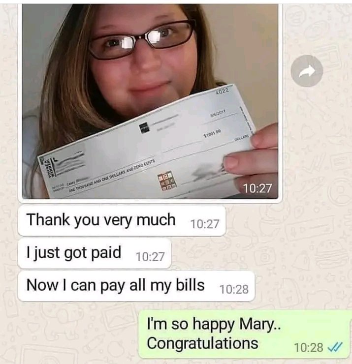 Congratulation to you okay