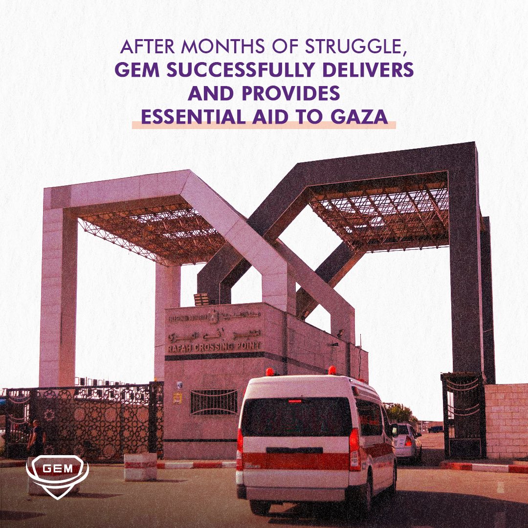 Despite the difficulty of delivering aid to the #Gaza Strip, which is a challenge even for United Nations teams, the extensive efforts made by #GEM to provide support and material assistance to those most affected in the region have been successful.
➡️Read more: