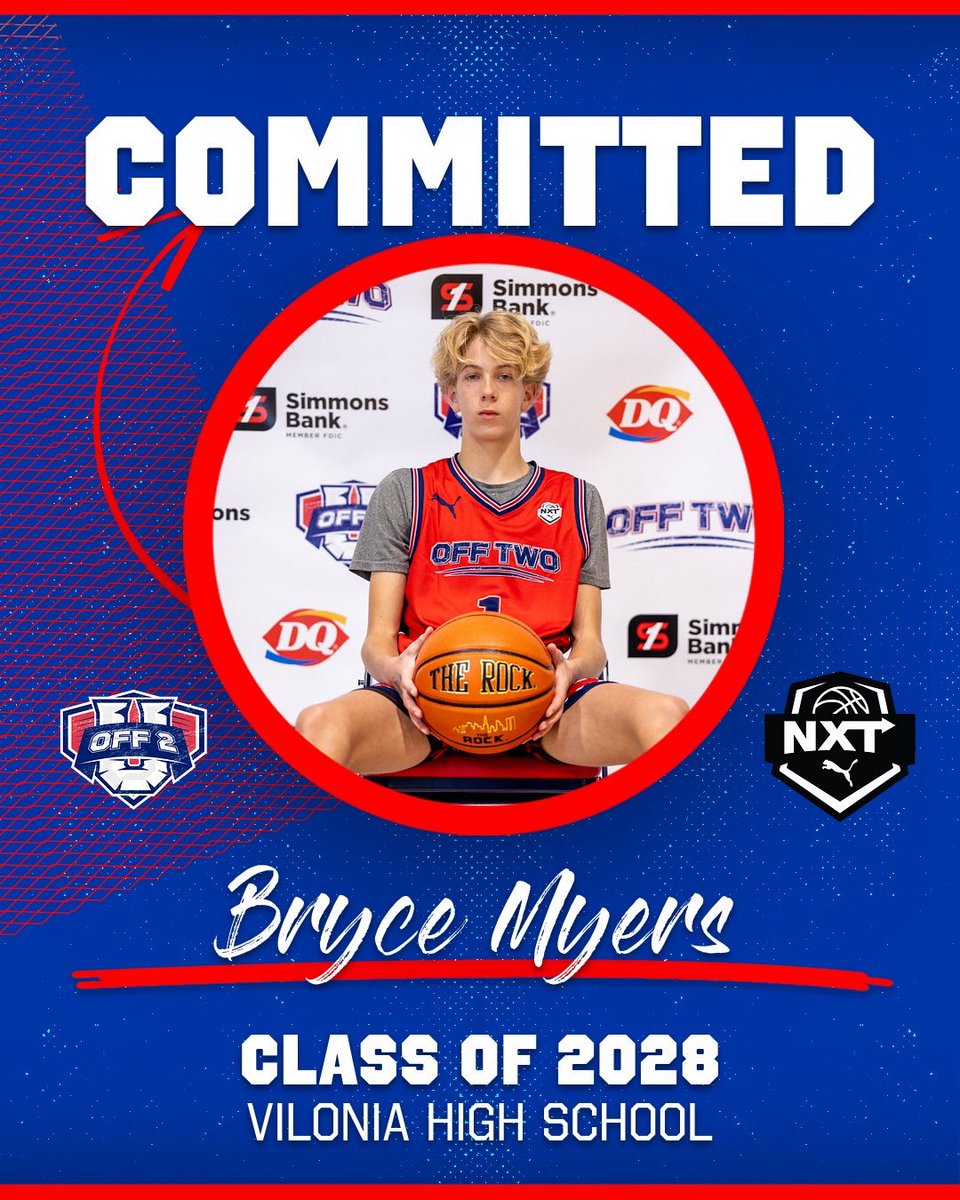OFF2U (@off2u_) on Twitter photo Welcome back, Bryce Myers!! <a href="/Bryce32Myers/">Bryce Myers</a> is a long, athletic wing who can stretch the floor. He has an excellent feel for the game and plays with great poise and patience. We are looking forward to a big summer ๐๐ฅ #OFF2U Welcome back, Bryce Myers!! <a href="/Bryce32Myers/">Bryce Myers</a> is a long, athletic wing who can stretch the floor. He has an excellent feel for the game and plays with great poise and patience. We are looking forward to a big summer ๐๐ฅ #OFF2U