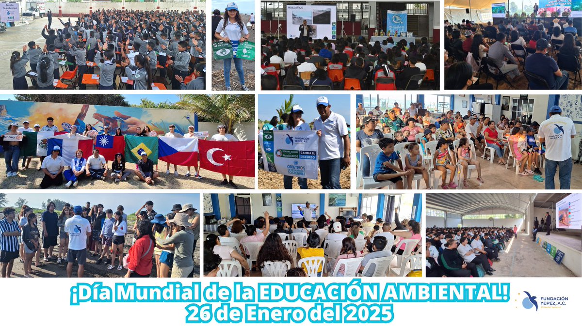 Porque estamos seguros que la EDUCACIÓN AMBIENTAL es la herramienta clave para sembrar un futuro y planeta en mejores condiciones. Continuamos con nuestras acciones con propósitos de enseñanza en  materia de fauna, vida silvestre y equilibrio ecológico. 26 de enero del 2025