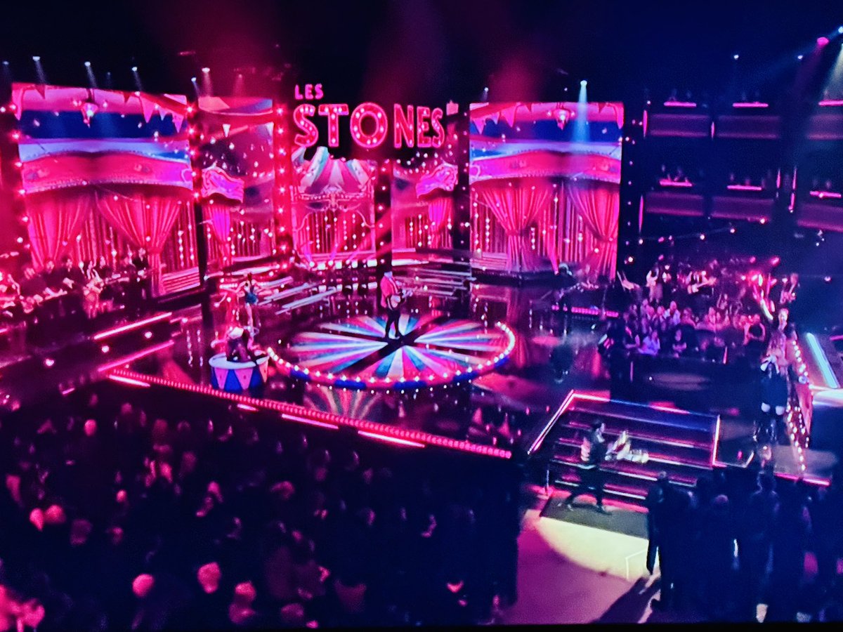 Très beau numéro de la musique des Rolling Stones #StarAcadémie