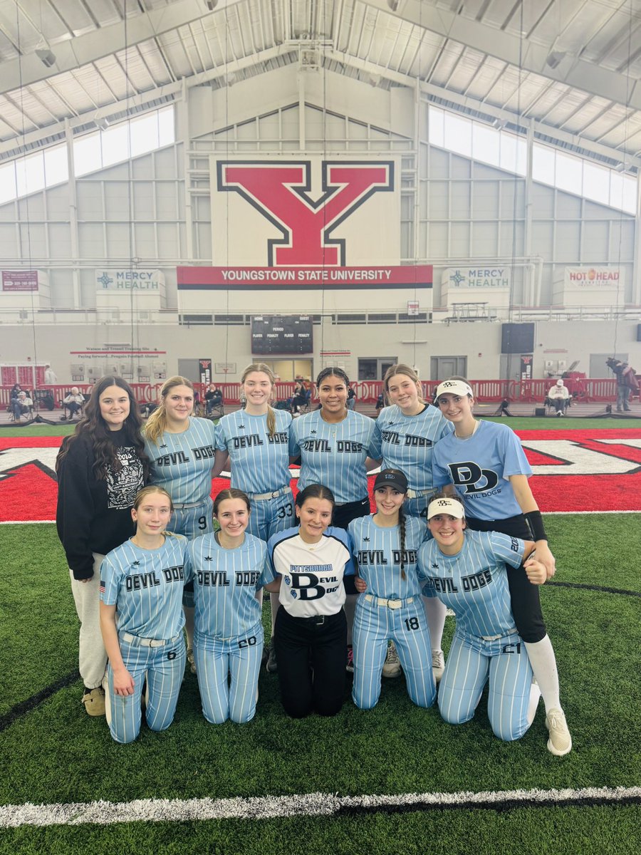 Devil Dogs 16u Roskwitalski (@devildogs08) on Twitter photo 3-0 against some great competition at the <a href="/YSUSoftball/">Youngstown State Softball 🐧</a> team camp today!! Beautiful facility! Our players appreciated the recruiting talk and feedback from the coaching staff — thank you! 3-0 against some great competition at the <a href="/YSUSoftball/">Youngstown State Softball 🐧</a> team camp today!! Beautiful facility! Our players appreciated the recruiting talk and feedback from the coaching staff — thank you!
