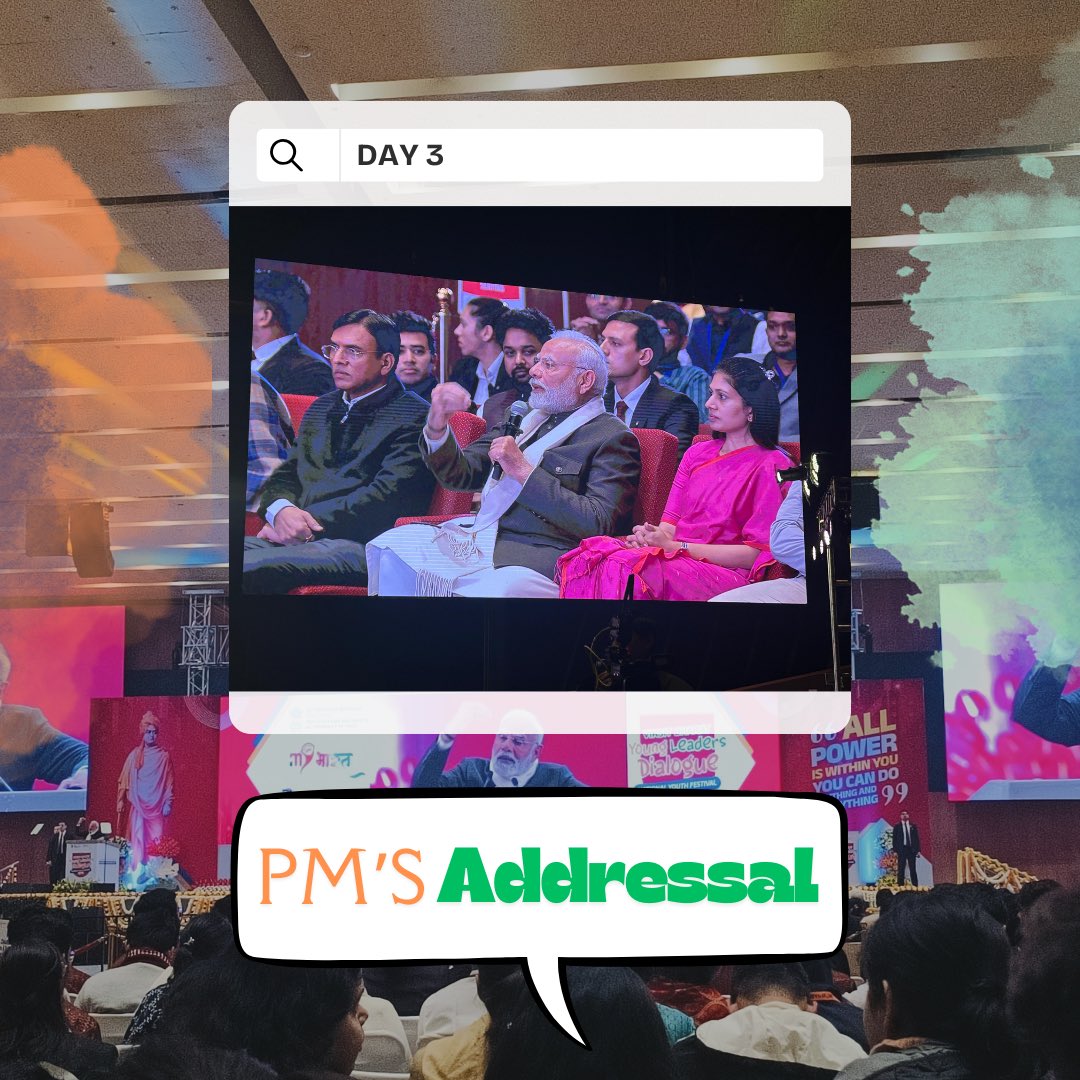 nss_miranda's tweet photo. NSS, Miranda House participated in the National Youth Festival from 10th-12th Jan themed ‘Viksit Bharat.’ The event featured inspiring Young Leaders’ Dialogues, cultural performances, and competitions. #NationalYouthFestival #ViksitBharat https://t.co/KZvjWhpbAe