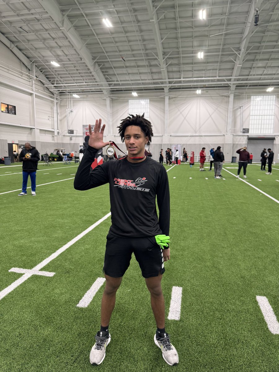 Thanks Next Level Athlete for having me.
Went to compete and earned the DB MVP
<a href="/NLAShowcase/">NLA 100</a> <a href="/CoachShavers/">Marcus Shavers</a> <a href="/KoachMak/">Coach McDonald M.S Ed.</a> <a href="/MarioEdwardsr15/">Mario Edwards</a> <a href="/CoachOnic/">Jackboyz CEO</a>