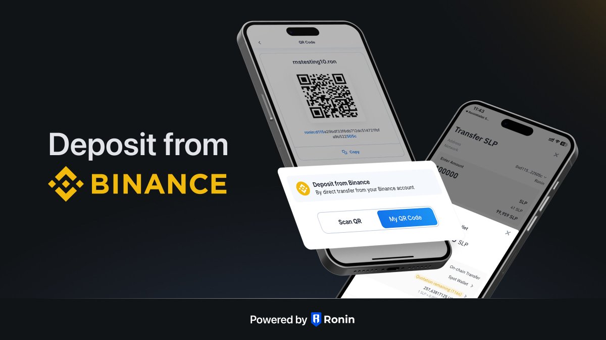 Binance Payを使ったRonin Walletへの$RON入金方法 注意: 始める前に、@binance アカウントを作成し、Binanceアプリをモバイルデバイスにインストールしておく必要があります。  ステップ 1: モバイル版Ronin Walletアプリを開き、「受取」をクリック。 ステップ 2 ...
