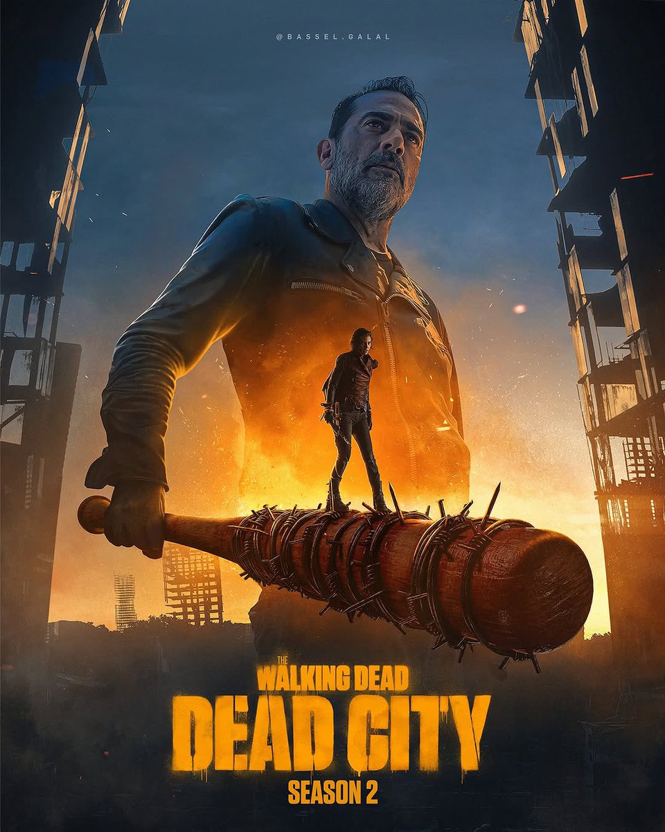 DeadCityAMC's tweet image. New Artwork for Season 2🚨 Spring is coming upon us. Maggie and Negan are near🔥 #DeadCity