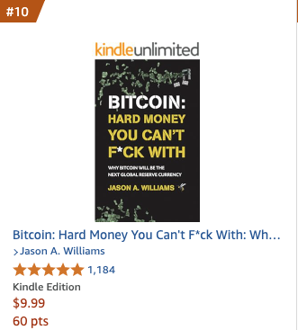 GoingParabolic's tweet photo. Want to learn about money and bitcoin? 

Check out the #10 best seller in the world on the subjects.  Guaranteed to teach you something amazing and you will probably also be able to play jazz piano afterwards too!

Bitcoin Hard Money You can't Fuck With on iTunes, Audible, Kindle, Amazon Books, or get the best priced copy here https://t.co/ociu5zQcFt 
@POTUS44 @realDonaldTrump @trumpjrcoin @CharlieShrem @charlieleese @PrestonPysh