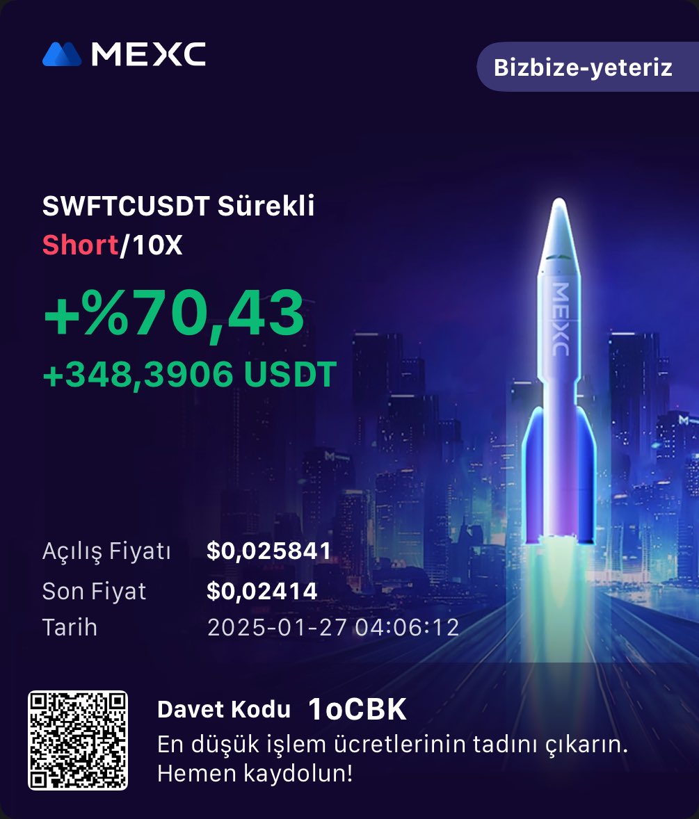 Kripto35Kripto's tweet photo. Devamm short #swftcusdt https://t.co/0czo6aLmHC