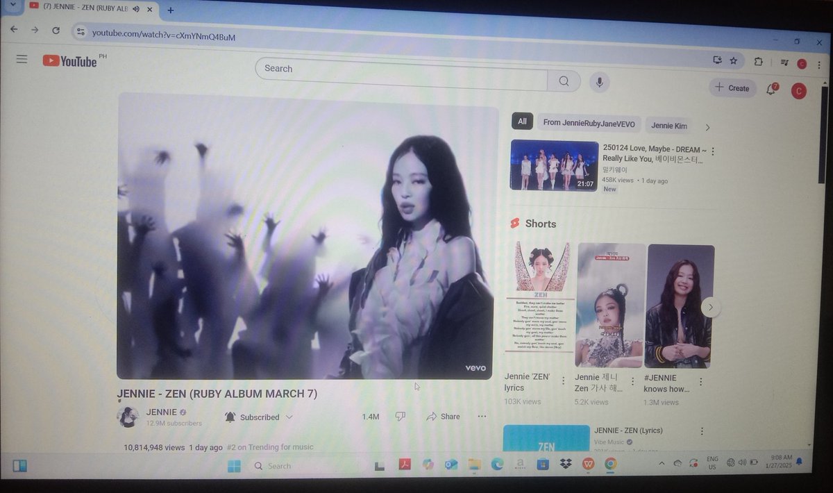 jl_rubyjane's tweet photo. 10.8 million views!!! Let's go!!!
#ZENOUTNOW
#JENNIEISCOMING https://t.co/aPdGNIUBPM