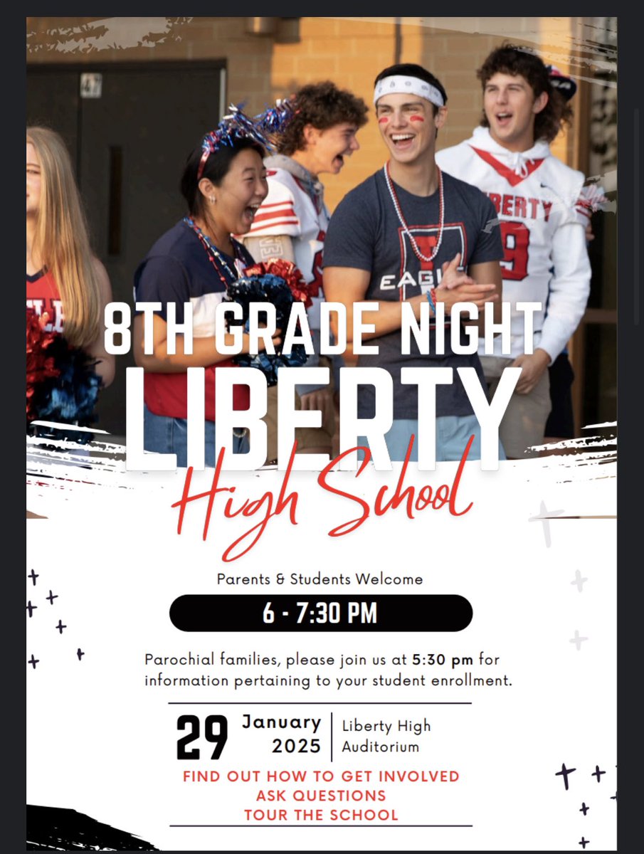 FMS8C's tweet photo. 8 th grade night at LHS this Wednesday 🥳 https://t.co/j2yLAMacOk
