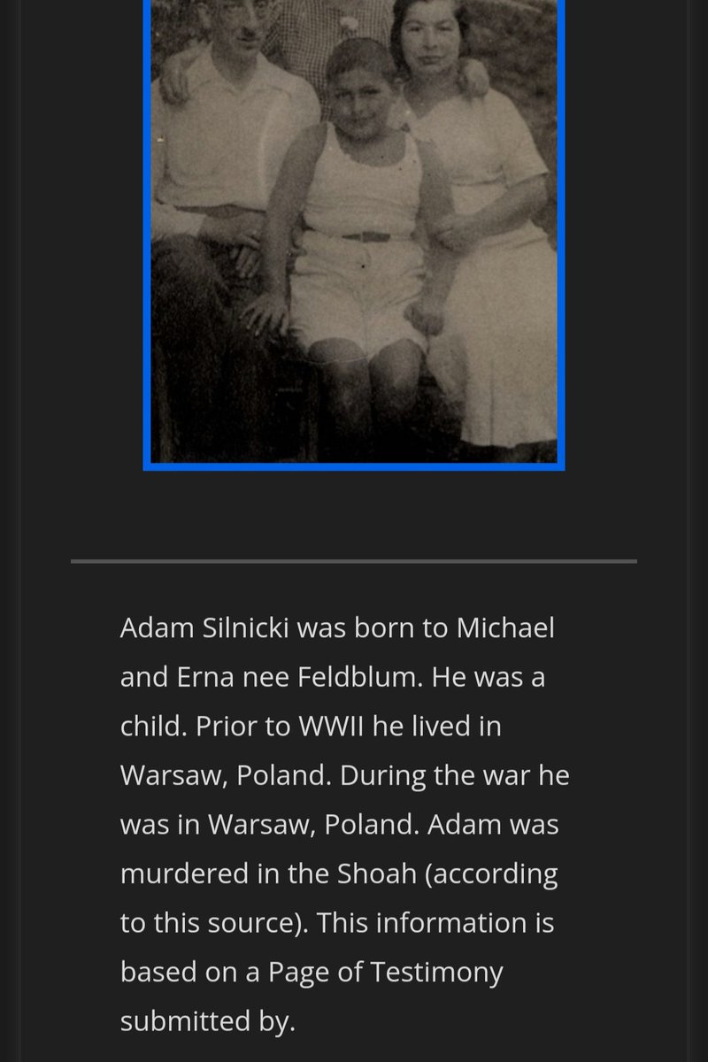 I remember Adam Silnicki
iremember.yadvashem.org/?p=10005
