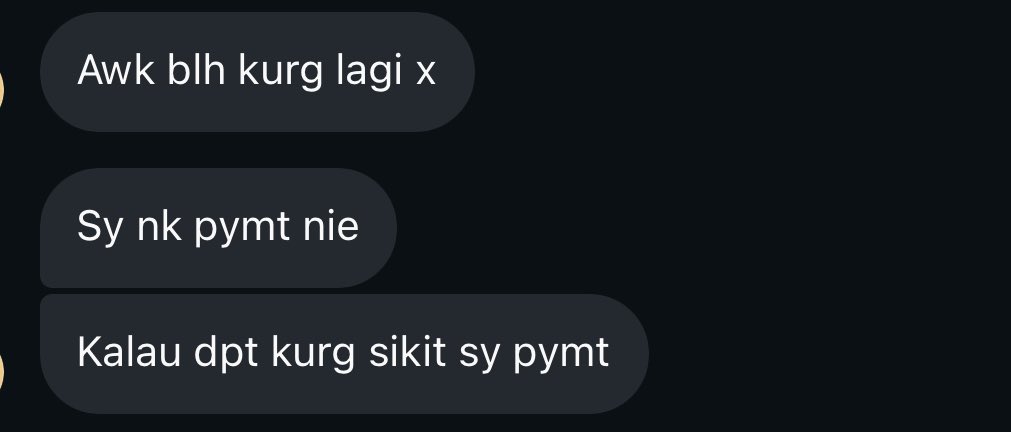 Kena ugut dengan customer 😂