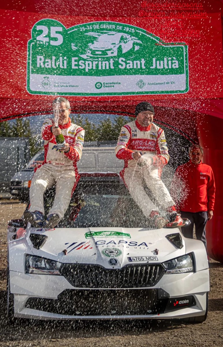Dani_Sola42's tweet image. “Después de 7 años sin correr en un rally de asfalto, volvimos al Rally Sprint Sant Julià, su 25ª edición, participando con CALM Competición, Skoda Fabia. Ha sido un placer enorme reencontrarme con David Moreno, revivir esas sensaciones y volver a ganar una carrera.#gapsa #mcs