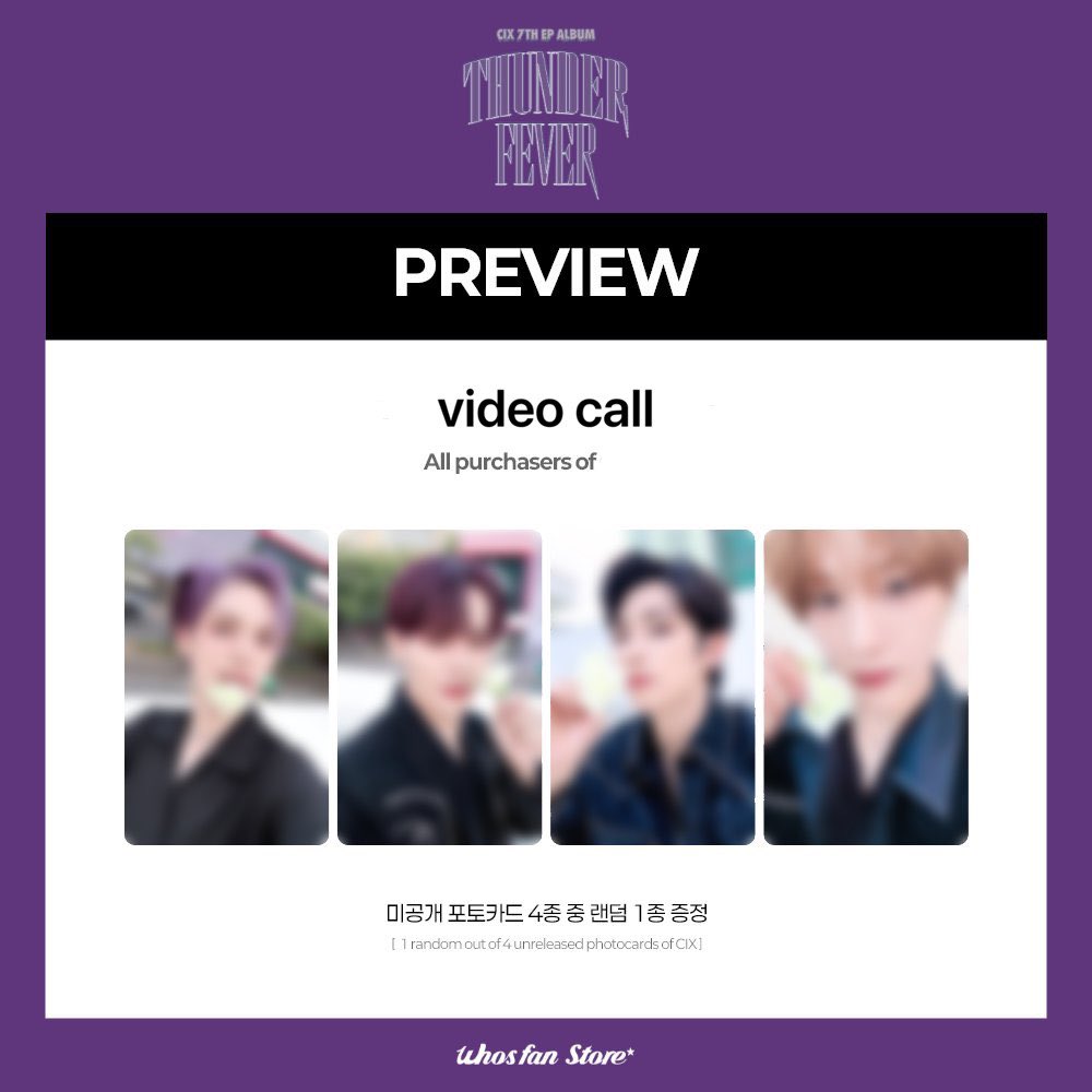 mypinkmelo's tweet photo. PREVIEWS UPDATED ⭐️

open for both offline fansign &amp; video call pobs! :)

$9 one time payment for pob only option
$11 for pob + album pcs
*includes initial + ems + ww stamped mailing

unlimited ot4 avail!! discounts available feel free to dm:)

#cixwts #wtscix cix 양도 whosfan https://t.co/GGZSOlhLkE