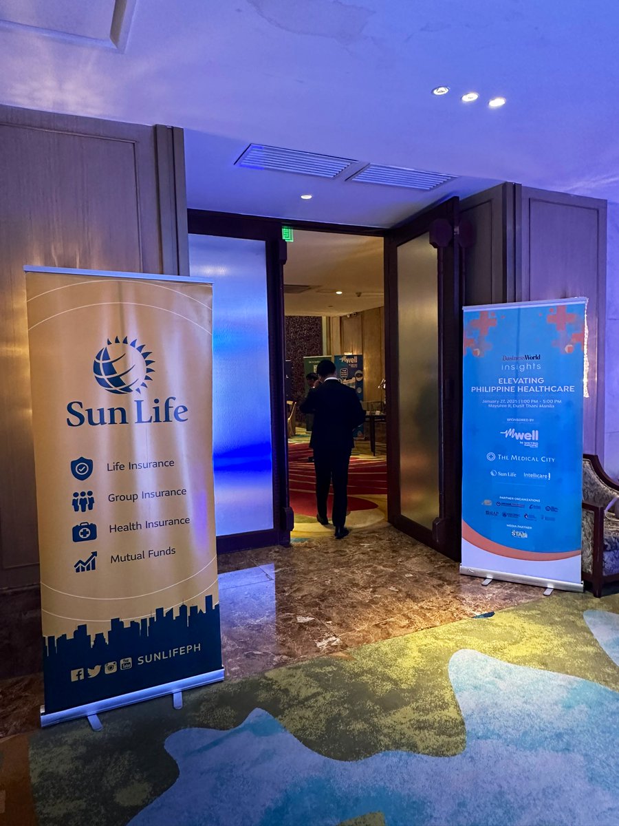 Jaollibee's tweet image. Happening now: #BusinessWorldInsights forum, themed "Elevating Philippine Healthcare," at the Dusit Thani Manila. @bworldph