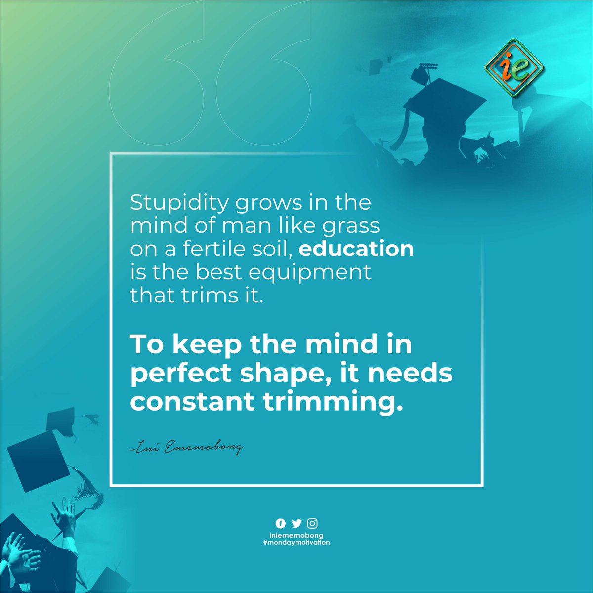 Education combats stupidity