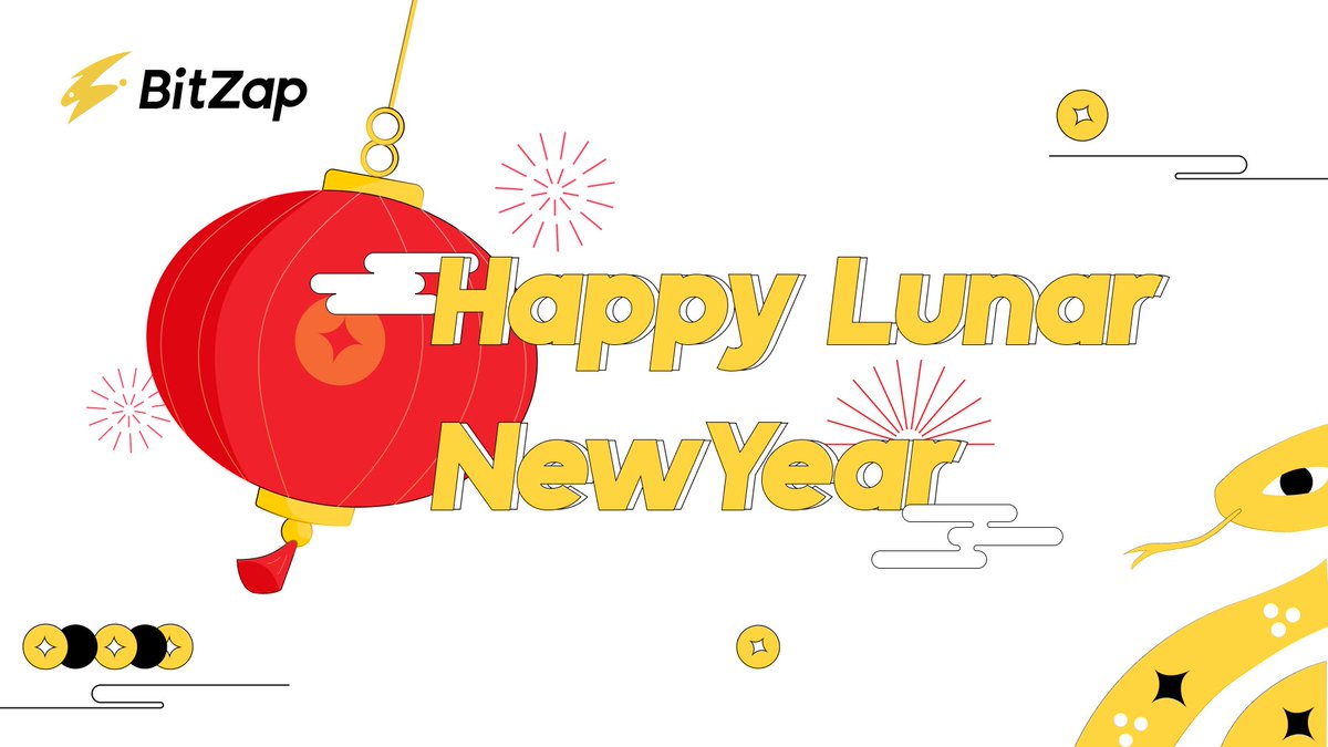 Bitzap_'s tweet image. Happy Lunar New Year! 🧧

To celebrate our partnership with @BitlayerLabs, we’ve prepared special New Year red pockets for you! 🎉

☘️Folllow @Bitzap_ and RT this post, we will select 5 winners from the comment to share a 500U New Year reward equally.
