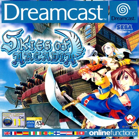 Kayane's tweet photo. On va mettre ça sur le compte du renouvellement de marque, mais Sega a déposé les noms Skies of Arcadia et Eternal Arcadia (le nom original japonais du jeu)

Le détail à noter, c'est que le dernier renouvellement date de 2012, donc le nom était considéré comme abandonné fin 2022.

Ceci dit, ça fait littéralement 15 ans que les fans réclament un remaster, donc peut-être que cette fois-ci, c'est la bonne !

... Non ? 🥲