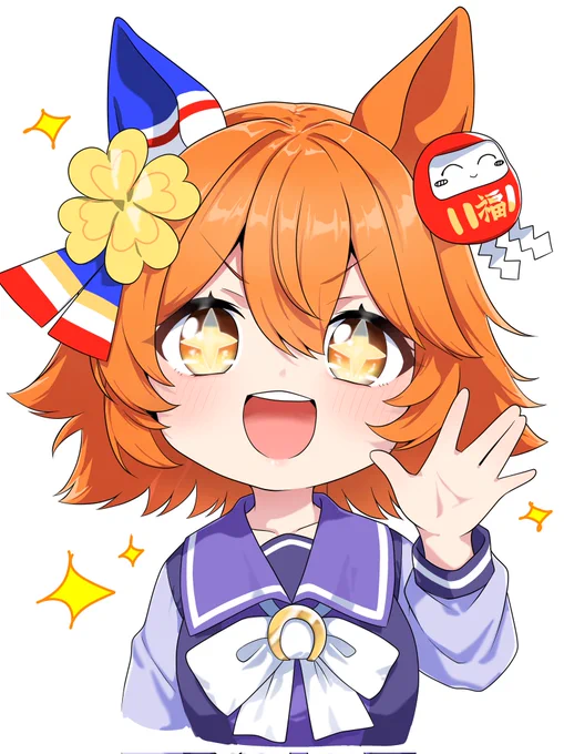 ナルミさんのフクちゃんを塗らせていただきました…!( .ˬ.)" 
