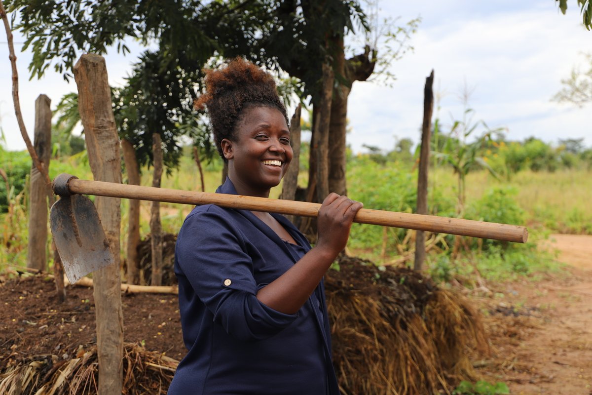 🌍 With the support of the USAID Hope Through Action project, our lives have changed for the better! We’ve learnt sustainable farming practices that not only feed our families but also protect our land for future generations." Neema Elias is a local farmer from Kajeje village,