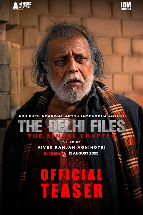 Siya__011's tweet photo. AFTER 'THE KASHMIR FILES', VIVEK AGNIHOTRI  #VivekRanjanAgnihotri #TheDelhiFiles #TheBengalChapter.

Produced by #AbhishekAgarwal  #PallaviJoshi #TejNarayanAgarwal  #IAmBuddha 

Arrives in *cinemas* on 15 Aug 2025 #IndependenceDay
#MithunChakraborty  #AnupamKher  #DarshanKumaar https://t.co/a43dIDV4ih