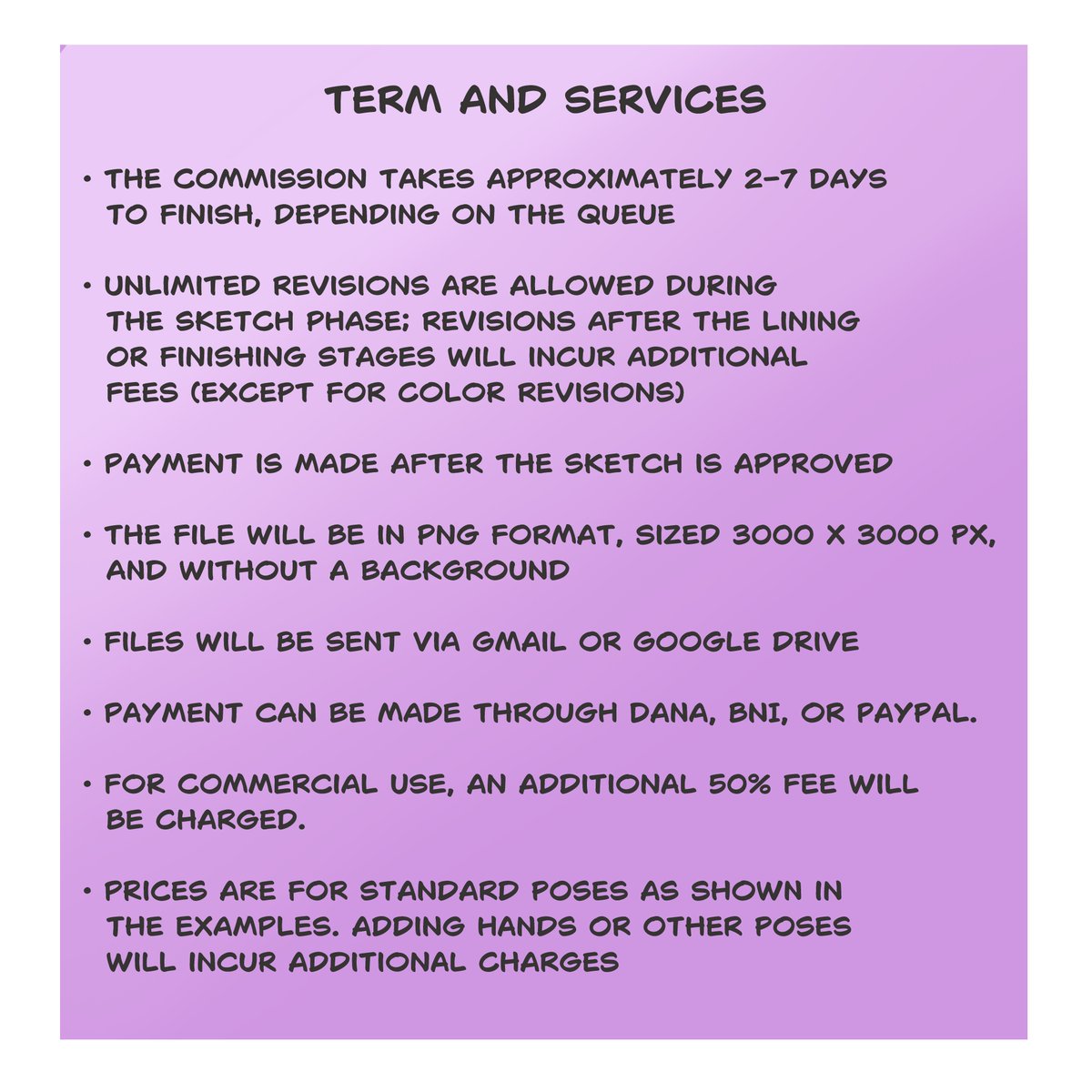 Open Commissions

#opencommission 
#opencommissions 
#Chibi