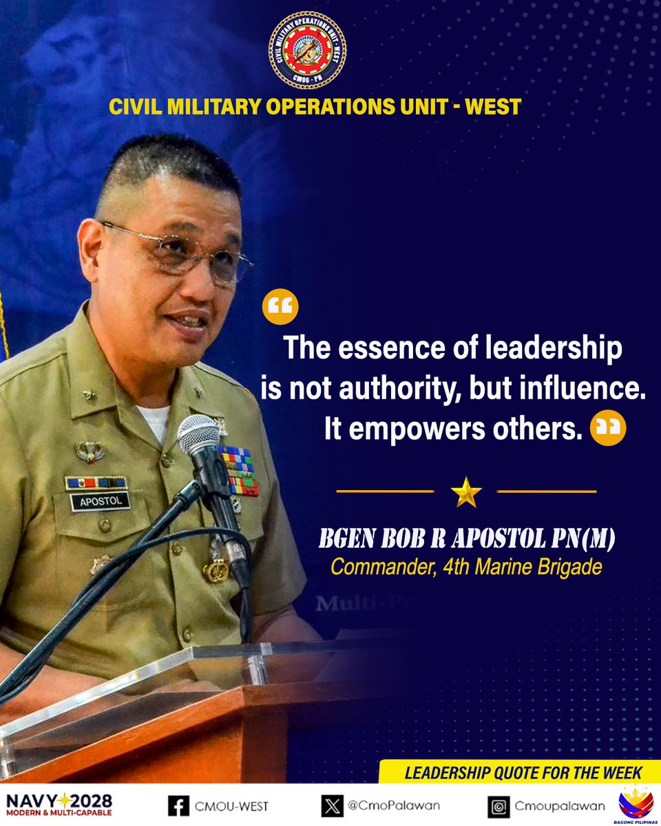 READ |𝐓𝐡𝐞 Philippine Navy'𝐬 𝐋𝐞𝐚𝐝𝐞𝐫𝐬𝐡𝐢𝐩 𝐐𝐮𝐨𝐭𝐞 𝐟𝐨𝐫 𝐭𝐡𝐞 𝐖𝐞𝐞𝐤.

𝘗𝘕 <a href="/126/">1</a>: 𝘛𝘰𝘸𝘢𝘳𝘥𝘴 𝘢 𝘔𝘰𝘥𝘦𝘳𝘯 𝘕𝘢𝘷𝘢𝘭 𝘍𝘰𝘳𝘤𝘦 𝘊𝘢𝘱𝘢𝘣𝘭𝘦 𝘰𝘧 𝘚𝘦𝘤𝘶𝘳𝘪𝘯𝘨 𝘵𝘩𝘦 𝘚𝘵𝘢𝘵𝘦 𝘢𝘯𝘥 𝘊𝘰𝘯𝘵𝘳𝘪𝘣𝘶𝘵𝘪𝘯𝘨 𝘵𝘰 𝘙𝘦𝘨𝘪𝘰𝘯𝘢𝘭 𝘗𝘦𝘢𝘤𝘦