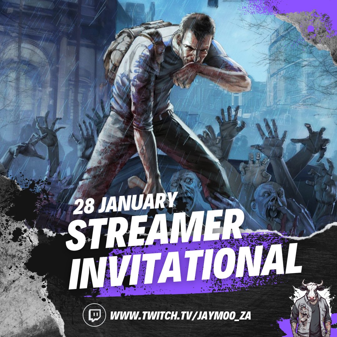 AYO🔥
What's good everyone as from the 28th of January we going to start the #ProjectZomboid streamer invitational series 🔥

You are gonna see some familiar faces in the series such as <a href="/DreadVeresta/">DreadVeresta</a> and <a href="/djslumo/">DjSlumoPlays</a> and more🔥

#twitch