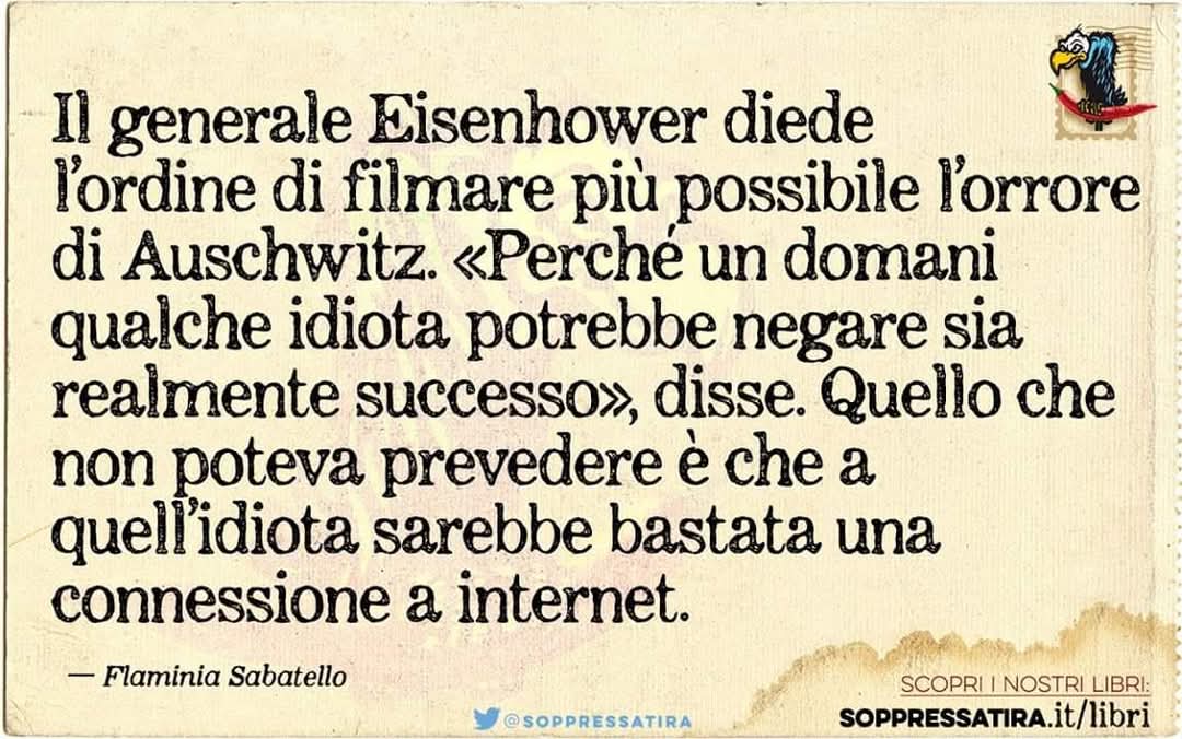 chissenefrega73's tweet photo. #27gennaio https://t.co/OopW38R4oy