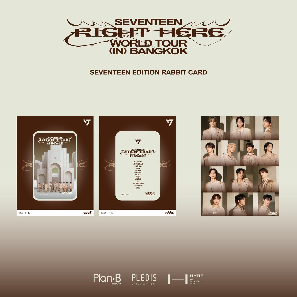 CARATs!💎 Everyone ready to meet SEVENTEEN edition Rabbit Card