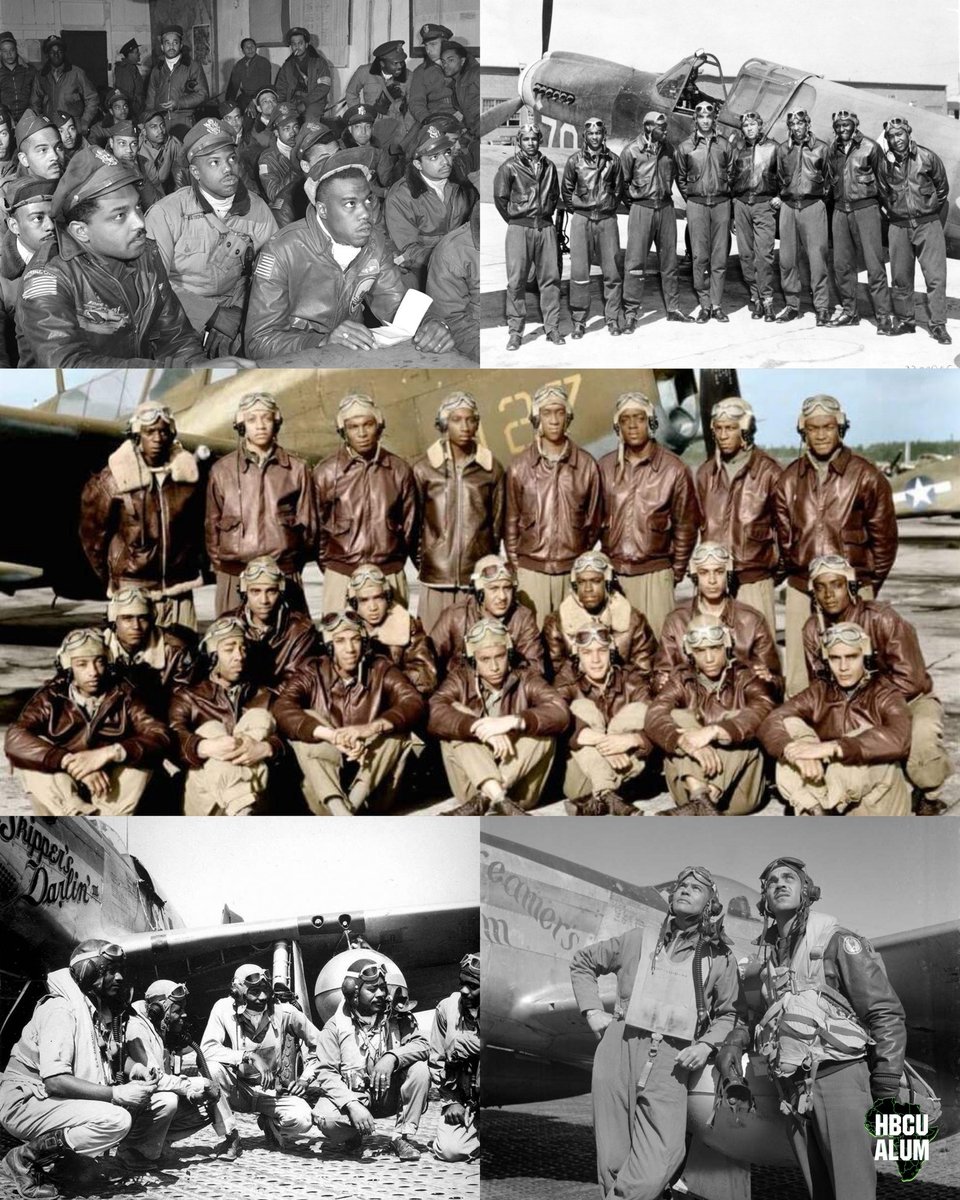 Over 14K men, including 992 trained pilots, who flew more than 1,500 missions during WW2. #TuskegeeAirmen