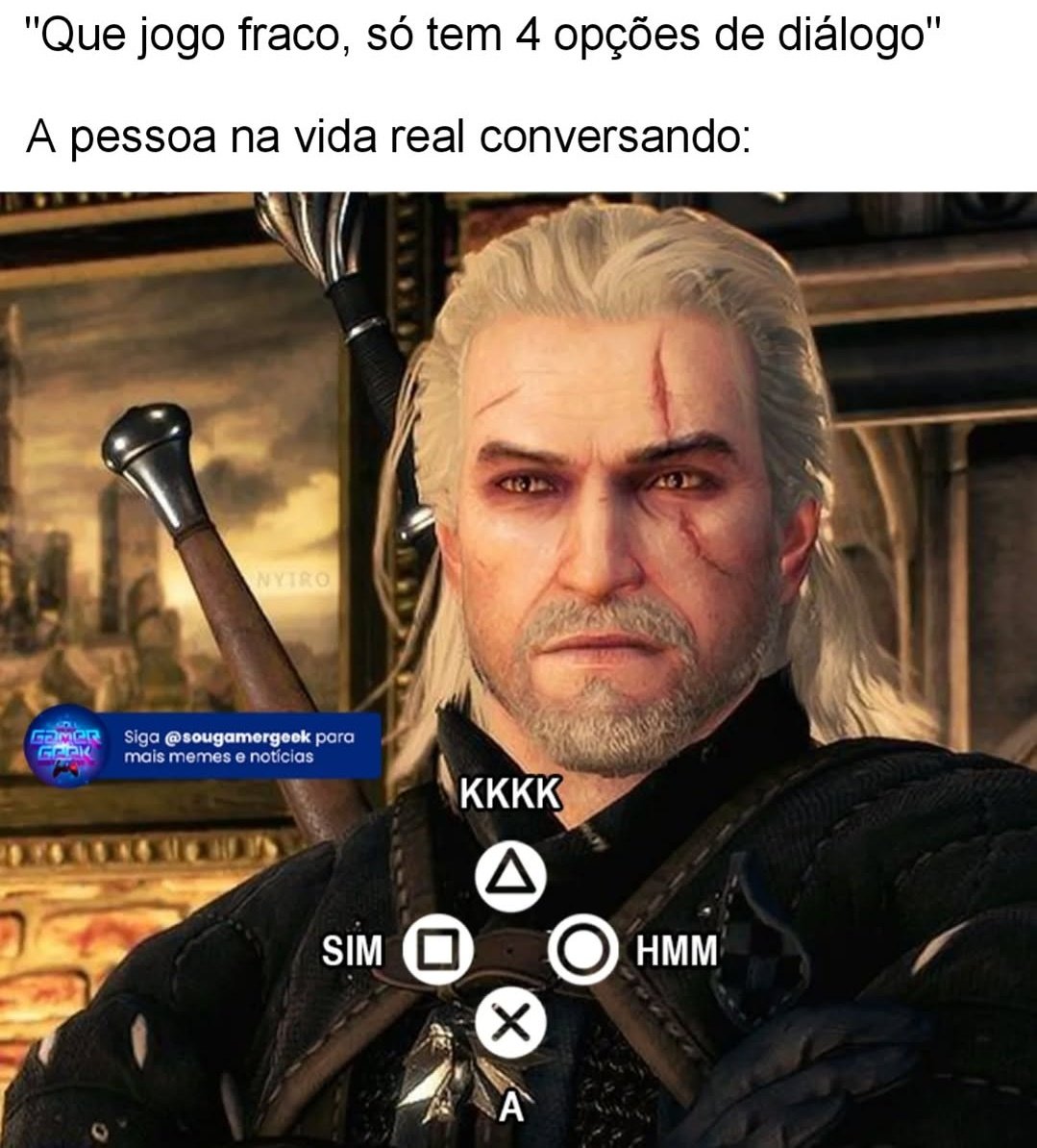 Pior que é isso KKKKKKKKKKKKK