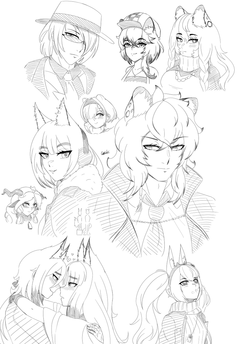 Consto_'s tweet photo. Doodles #Arknights #アークナイツ https://t.co/yhI5SXrLfk