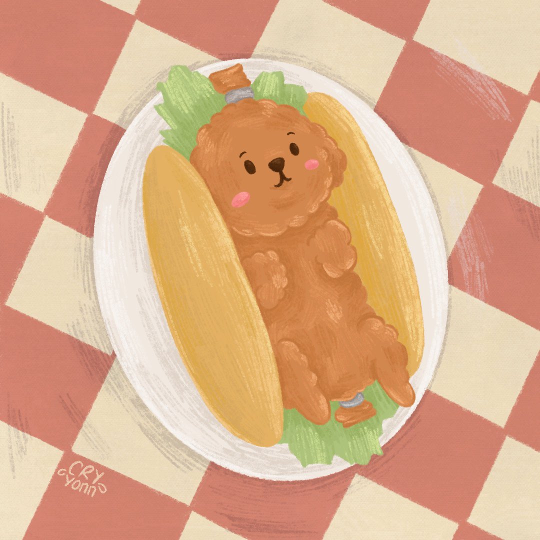 cry__yonn's tweet photo. serving up ultimate coziness: sleeping through the long weekend like a fluffy hotdog 🌭💤 https://t.co/ZydPwCXQyl