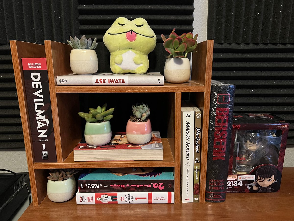 My desk is nothing if not eclectic.