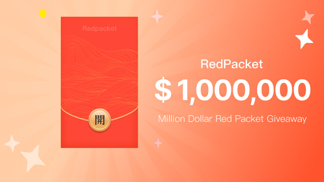 RedPacket_app's tweet image. 🧧 Total $1,000,000 Genesis Red Packets is coming soon!

🥳 Get ready for Lunar New Year with the RedPacket mini-app!

🤩 Join the fun red packet games, share joy with family &amp;amp; frens!

Don&apos;t miss this! 🚀 Stay tuned! 

✓ Follow @RedPacket_app
✓ RT + Like

#LunarNewYear…