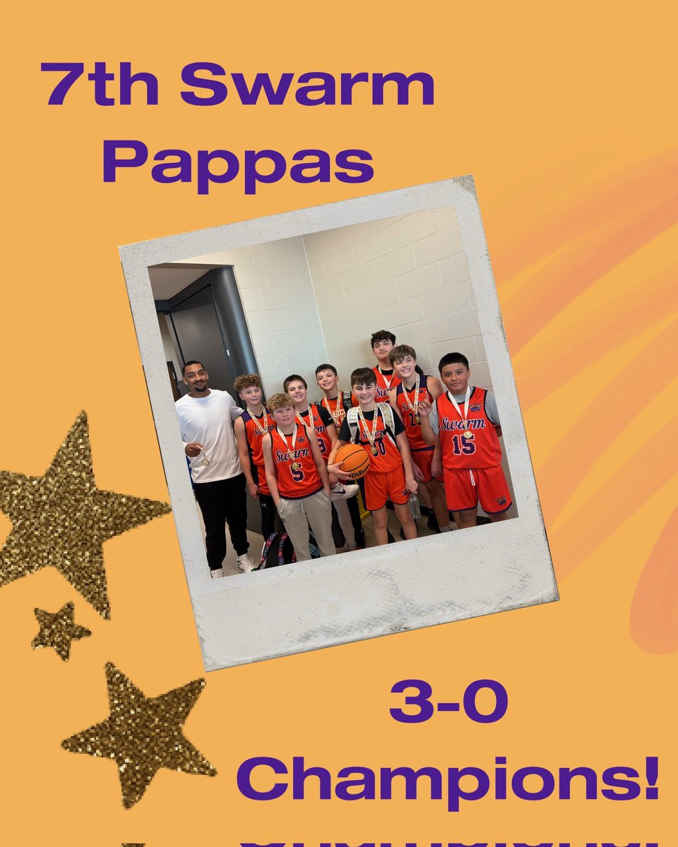 SWARM_BBALL's tweet photo. Swarm hoops at the "January Jam" 🏀 Boys went 11-1 for the weekend🔥🔥
#HoopFam
@theother_coachk https://t.co/JZZUhaUy6C