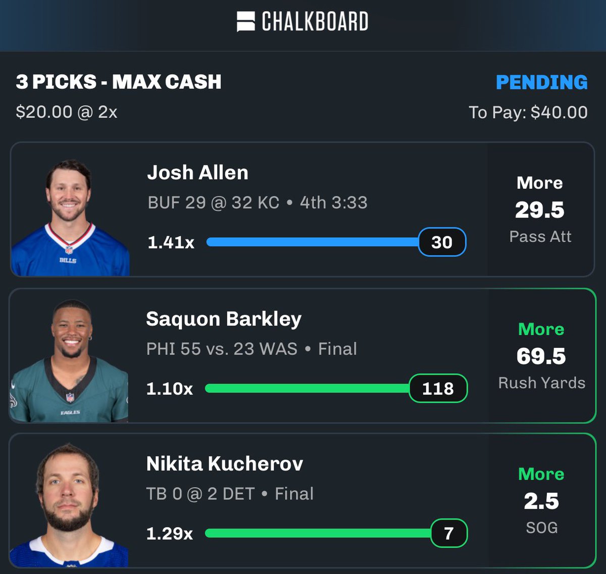 Cash The Saquon Barkley Slip💰

#GamblingTwitter #PrizePicks #PlayerProps #DFS #Gambling #Fliff #Sleeper #SleeperPicks #NFL #MLB #NHL #NBA