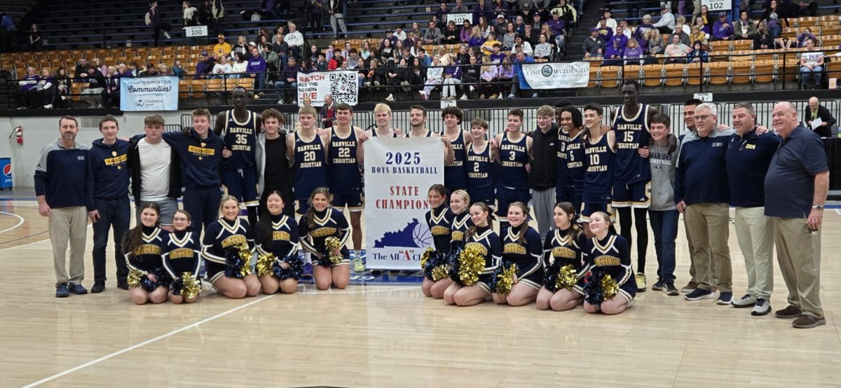 Your 2025 All "A" STATE CHAMPION DCA Warriors.  To GOD be the glory! Proud of these young men! #36.9