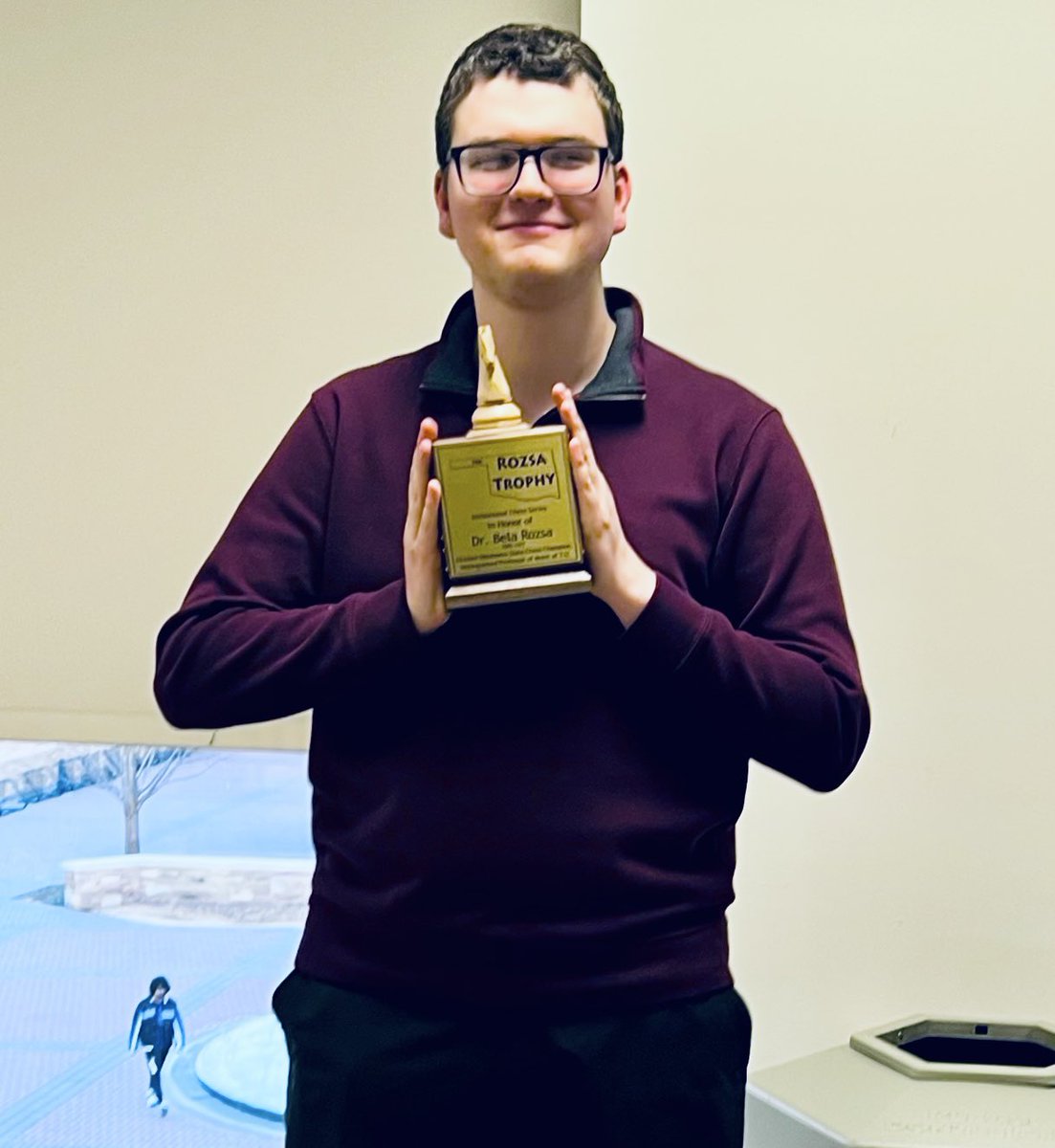 2025 Rosza Cup Winner!  2nd year in a row!  #chess #chesspunks