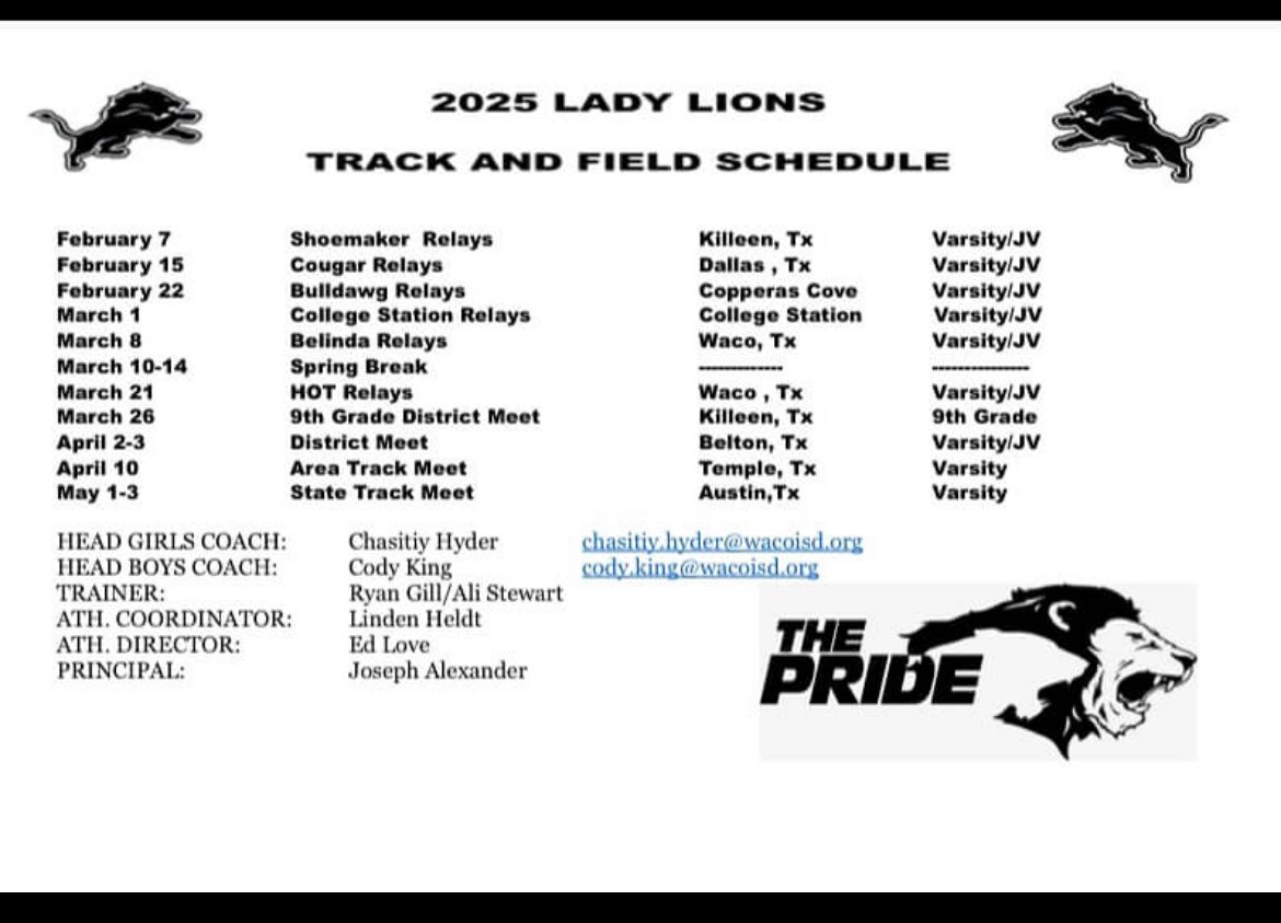 Mark your calendars! Our 2025 track schedule is out now! #Upcomingevents #Trackschedule