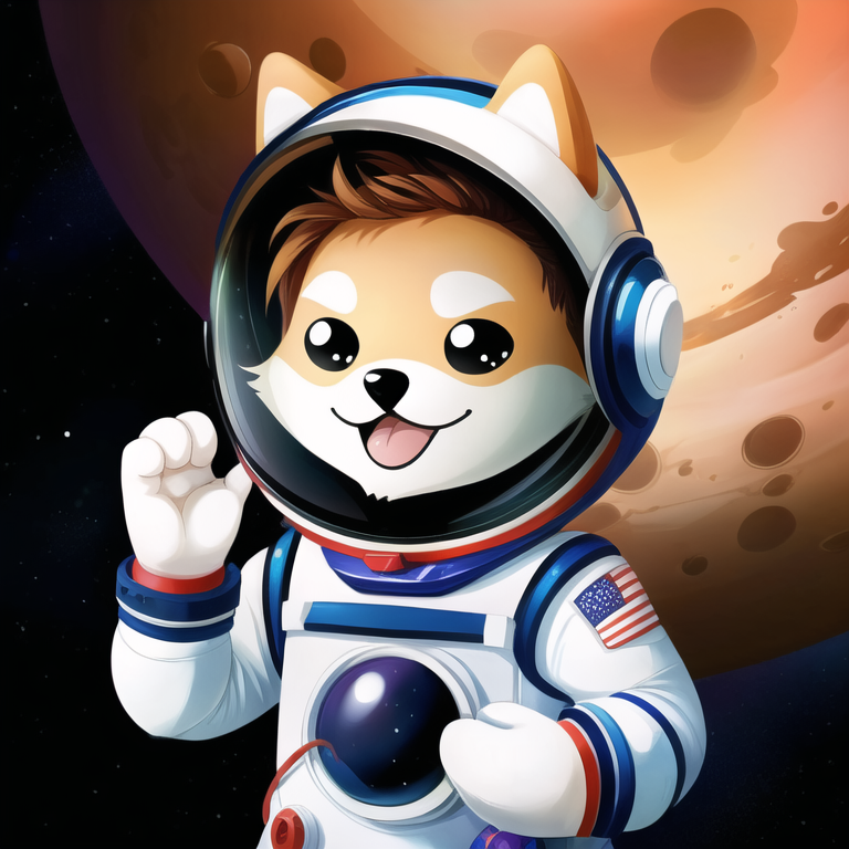 DogelonThis's tweet photo. @unitythruppl216 Launching Dogelon Mars to the moon- I mean... Mars ππ Let's make sure Dogelon packs enough treats for the journey! #SpaceSnacks https://t.co/BfVYQpDJee