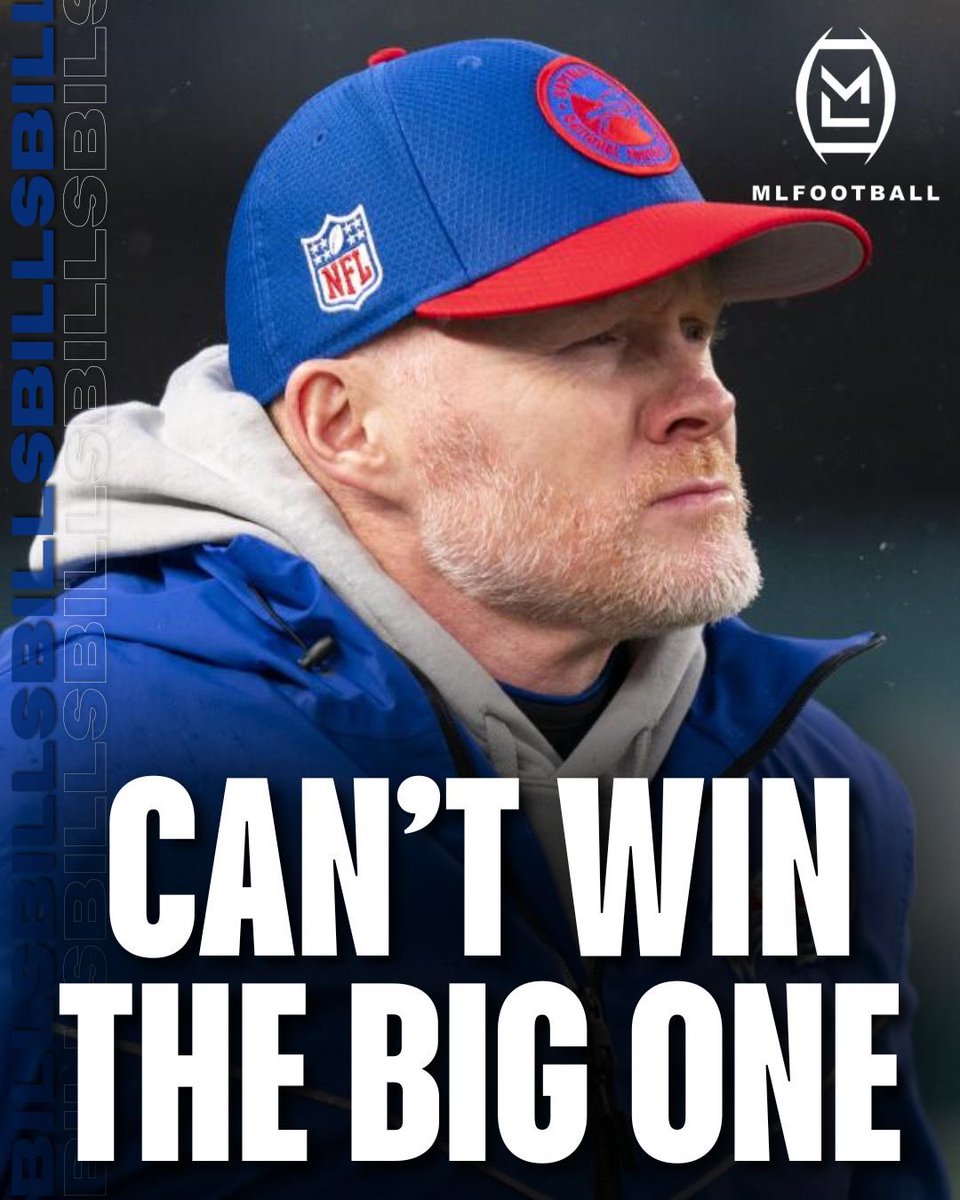 MLFootball's tweet photo. Should the #Bills move on from head Sean McDermott? https://t.co/LzqCDaX4pu