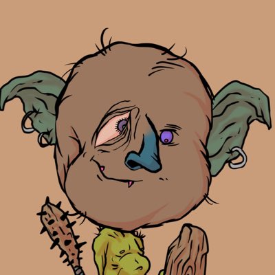 After my Goblin got stolen from my wallet 3 years back, finally found another goblin I really liked! <a href="/goblintown/">goblintown</a>