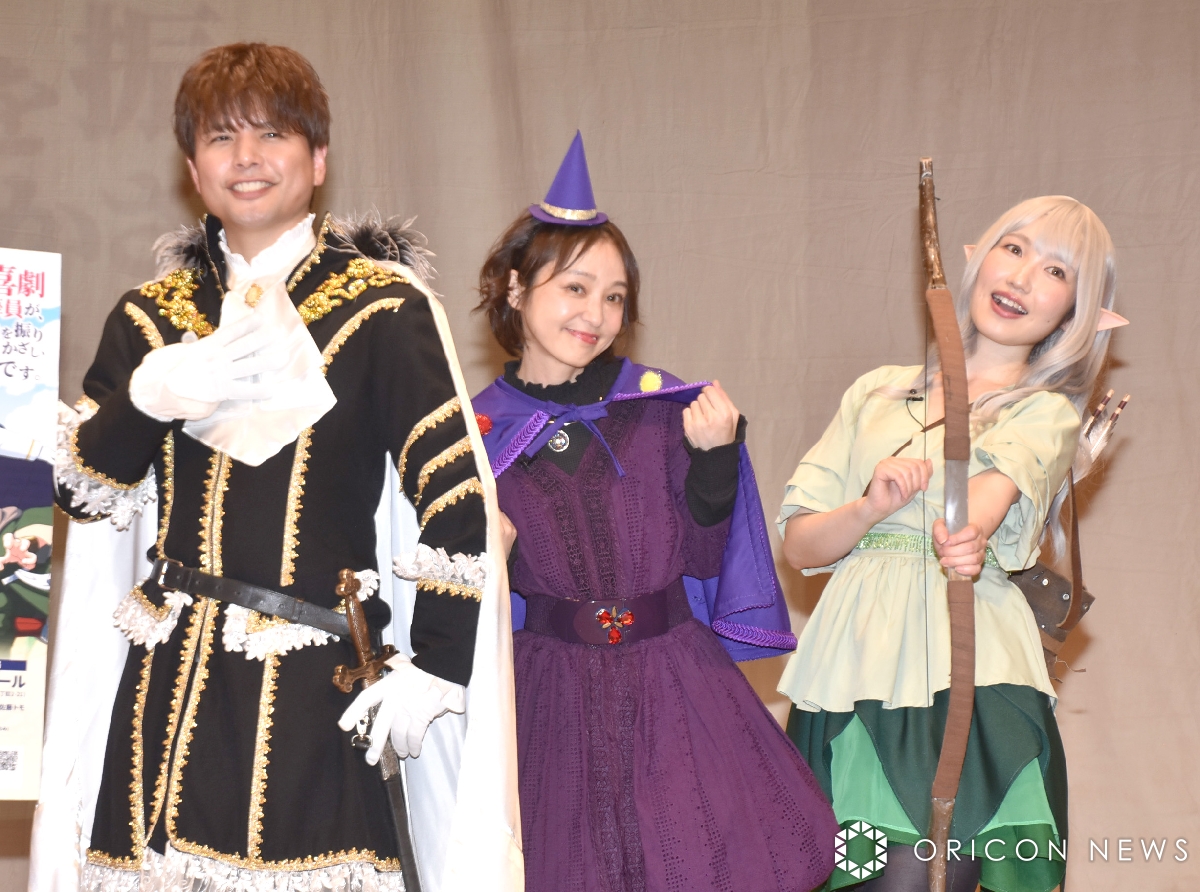 oricon_anime_'s tweet photo. 仲村宗悟、金田朋子、内田彩が新喜劇とコラボ
https://t.co/GSd1Y72g26

金田朋子の暴走っぷりに新喜劇座員も困惑
「ナチュラルにヤバい」至宝"珠代姉さん"と比較
https://t.co/VYtnxSs4q3

#異世界新喜劇 @ShugoAbc @kanetomochoonpa @aya_uchida https://t.co/uI0APpQRIc