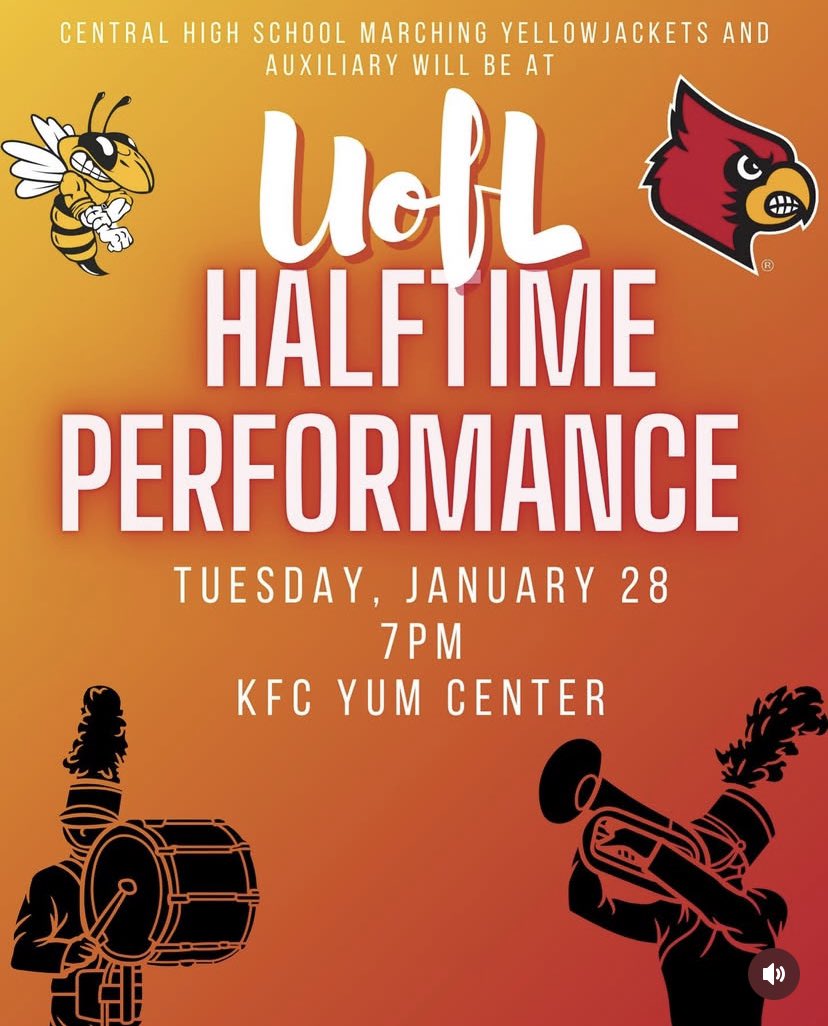 Go support the best band in the state this upcoming Tuesday!!! 🥁