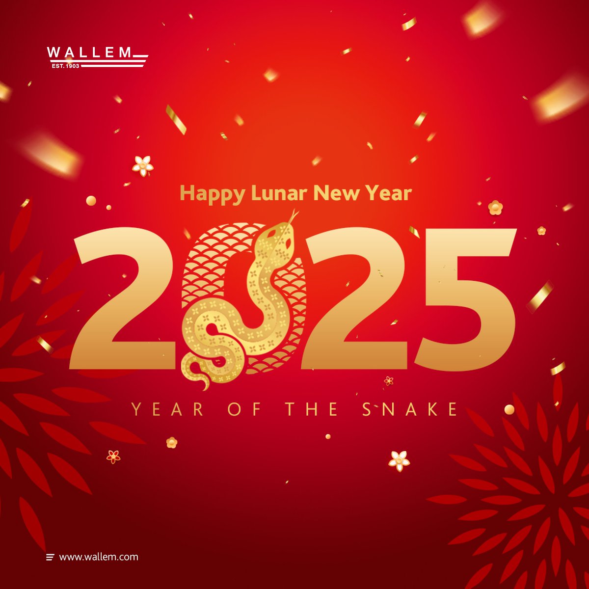 From our seafaring family to yours, Happy Lunar New Year! <a href="/WallemGroup/">Wallem</a> wishes you a year filled with prosperity and good fortune in the Year of the Snake.

#WallemGroup #ShipManagement #LunarNewYear2025