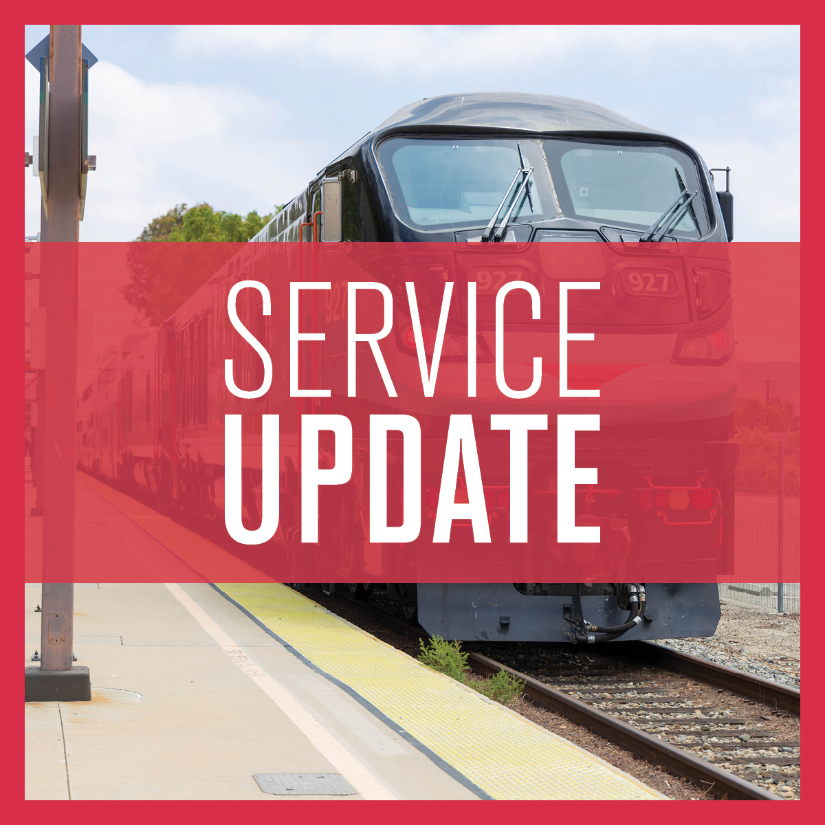 Metrolink tweet media